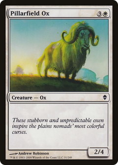 Pillarfield Ox [Zendikar]-1