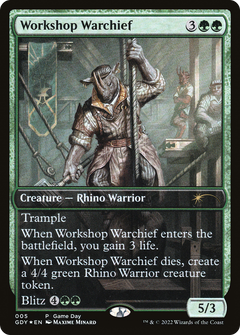 Workshop Warchief (GAME-005) - Game Day Promos Foil-1