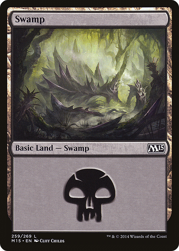 Swamp (259) [Magic 2015]-1