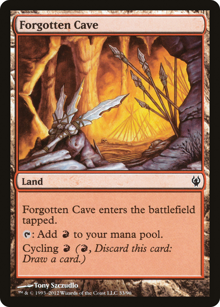 Forgotten Cave [Duel Decks: Izzet vs. Golgari]-1