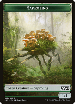 Saproling (TM21-012) - Core Set 2021 Tokens Foil-1
