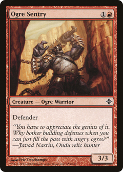 Ogre Sentry [Rise of the Eldrazi]-1