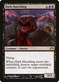 Dark Hatchling [Planechase 2012]-1