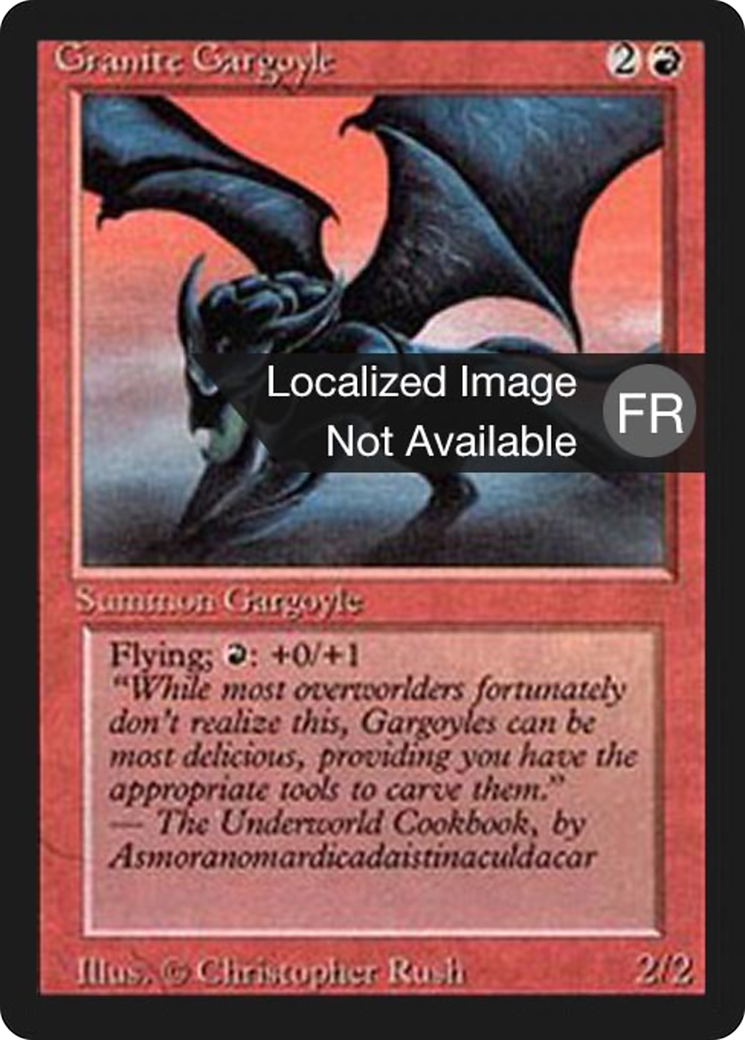 Granite Gargoyle (FBB-) - Foreign Black Border-1
