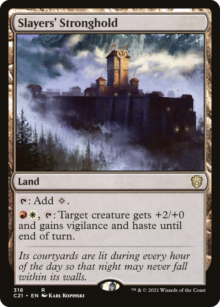 Slayers' Stronghold [Commander 2021]-1