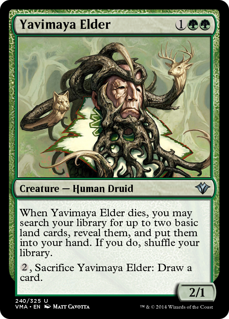 Yavimaya Elder (VMA-240) - Vintage Masters Foil-1