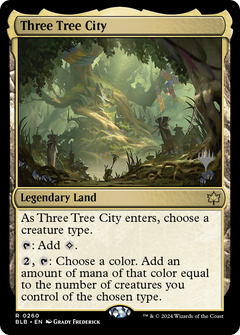 Three Tree City (Promo Pack) [Bloomburrow Promos]-1