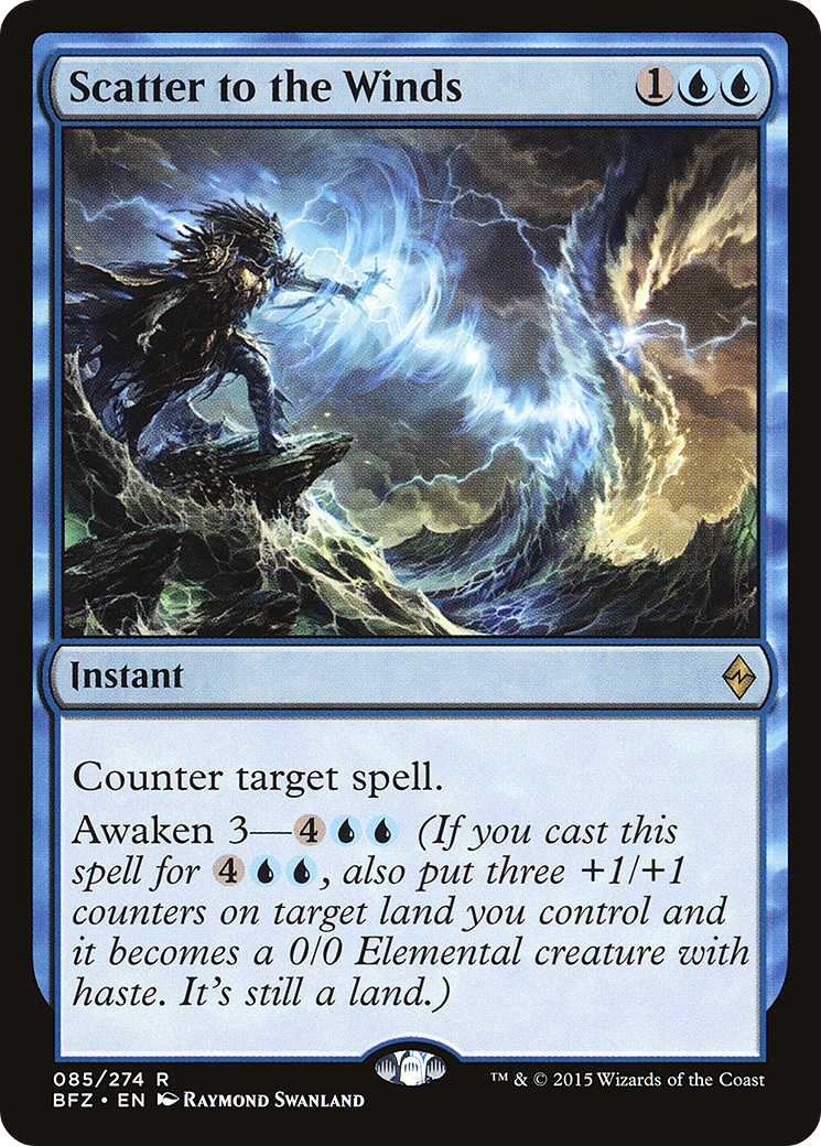 Scatter to the Winds [Battle for Zendikar]-1