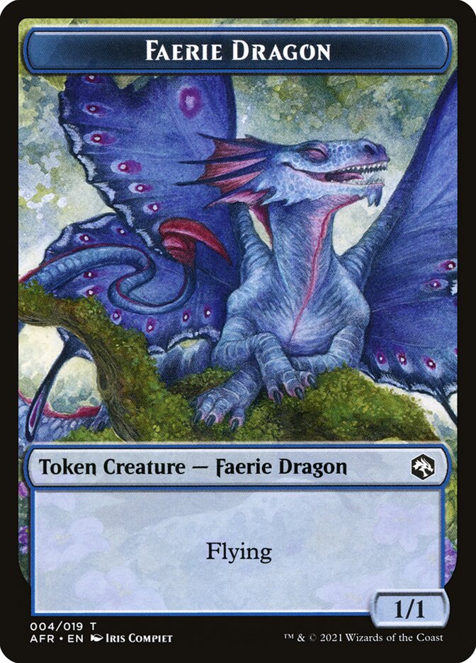 Faerie Dragon Token [Dungeons & Dragons: Adventures in the Forgotten Realms Tokens]-1