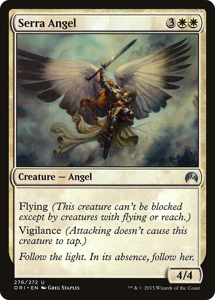 Serra Angel [Magic Origins]-1