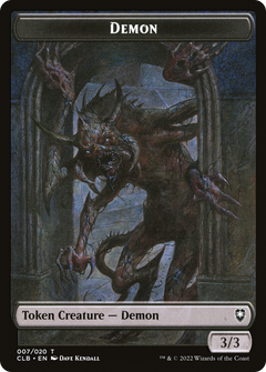Demon Token [Commander Legends: Battle for Baldur's Gate Tokens]-1