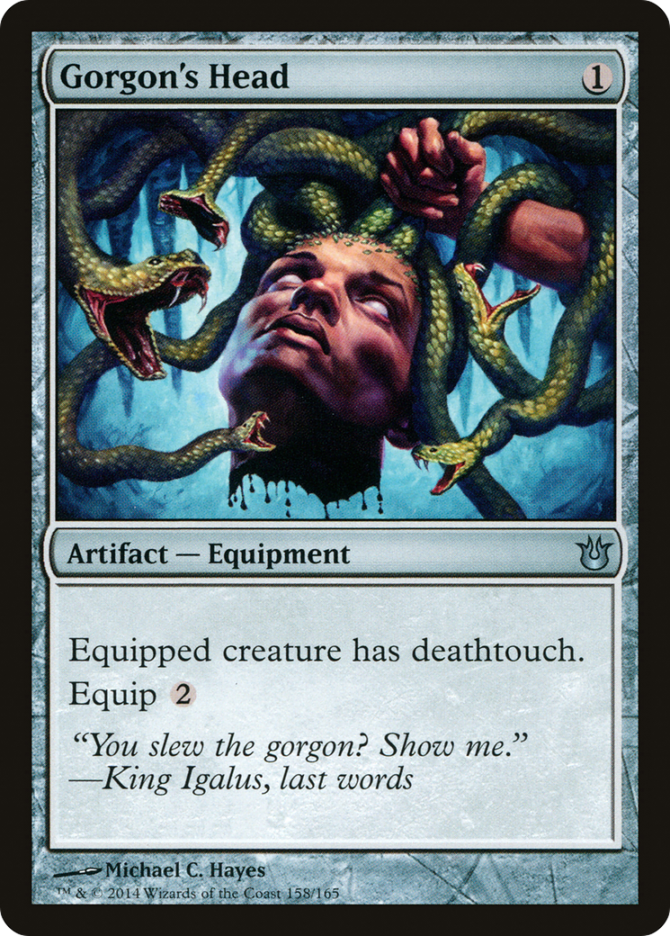 Gorgon's Head [Born of the Gods]-1