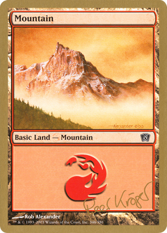 Mountain (346) - 2003 Peer Kroger (8ED) (WCD-) - World Championship Decks 2003-1