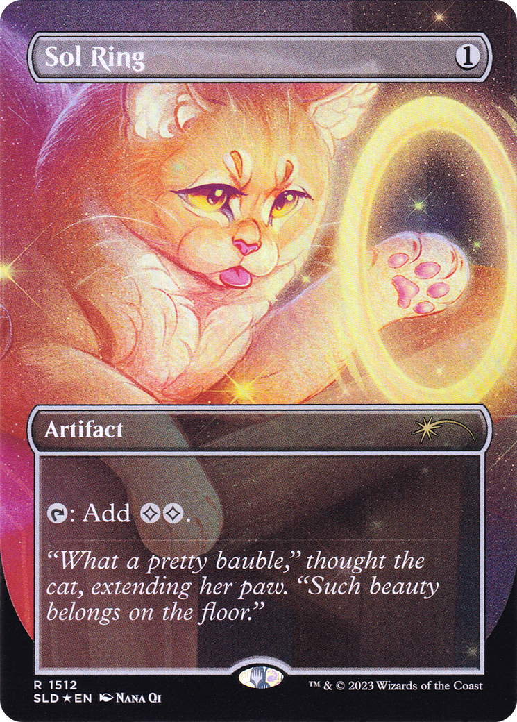Sol Ring (1512) // Sol Ring [Secret Lair Commander Deck: Raining Cats and Dogs]-3