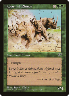Crash of Rhinos [Mirage]-1