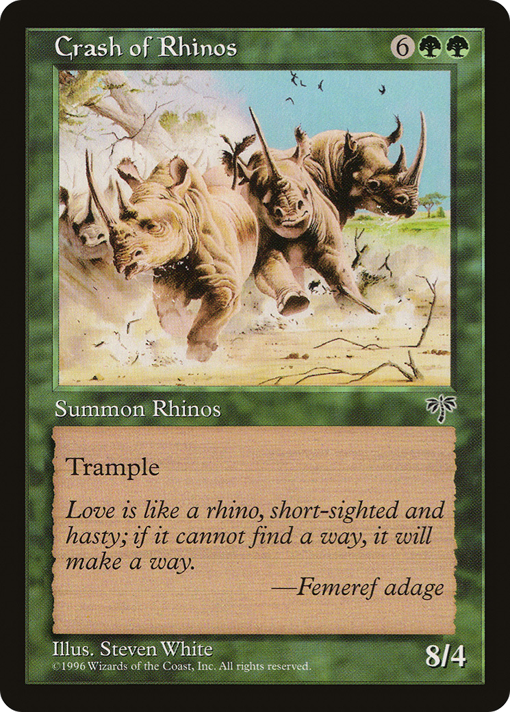 Crash of Rhinos [Mirage]-1
