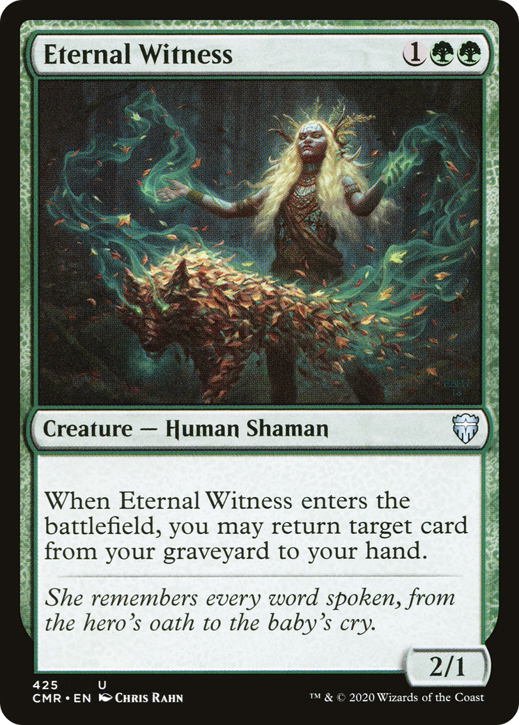 Eternal Witness [Commander Legends]-1