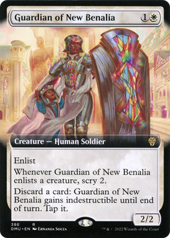 Guardian of New Benalia (Extended Art) [Dominaria United]-1