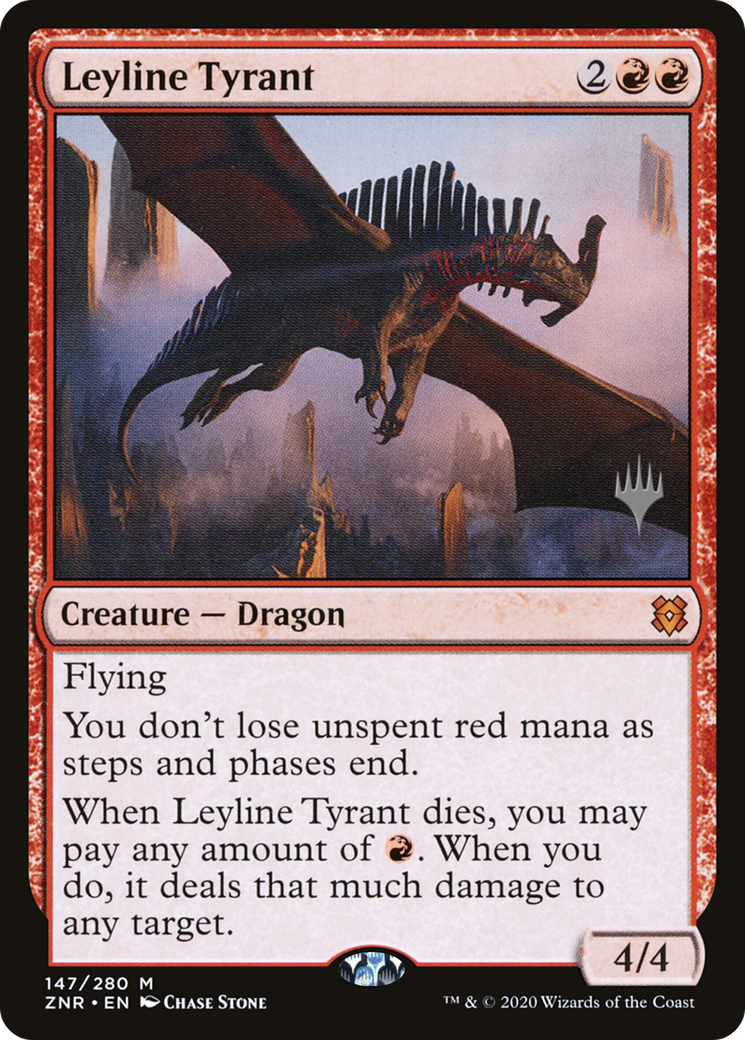 Leyline Tyrant (Promo Pack) [Zendikar Rising Promos]-1