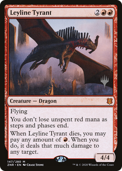 Leyline Tyrant (Promo Pack) [Zendikar Rising Promos]-1