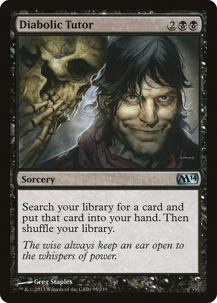 Diabolic Tutor [Magic 2014]-1