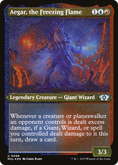 Aegar, the Freezing Flame (Foil Etched) [Multiverse Legends]-1