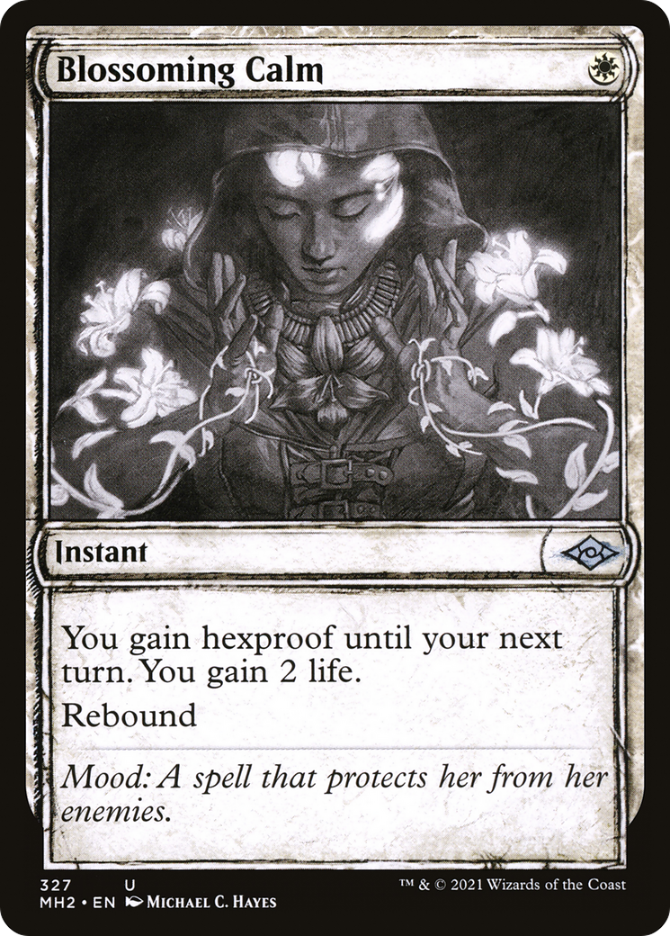 Blossoming Calm (Sketch) [Modern Horizons 2]-3