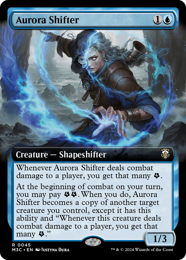 Aurora Shifter (Extended Art) [Modern Horizons 3 Commander]-1