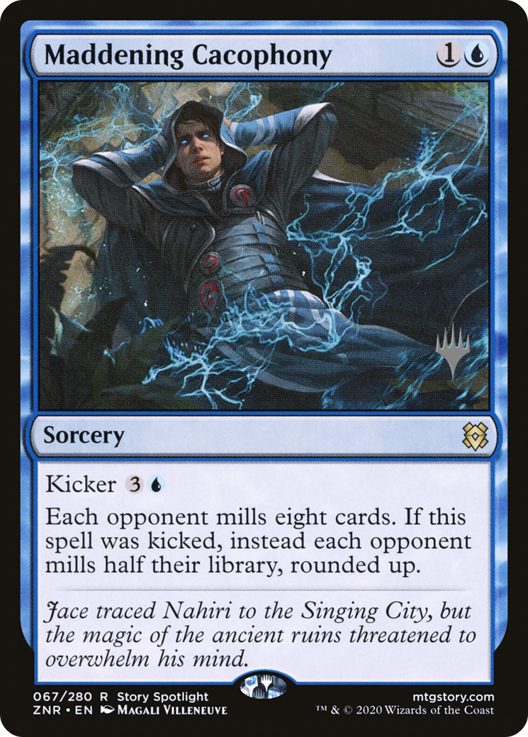 Maddening Cacophony (Promo Pack) [Zendikar Rising Promos]-1