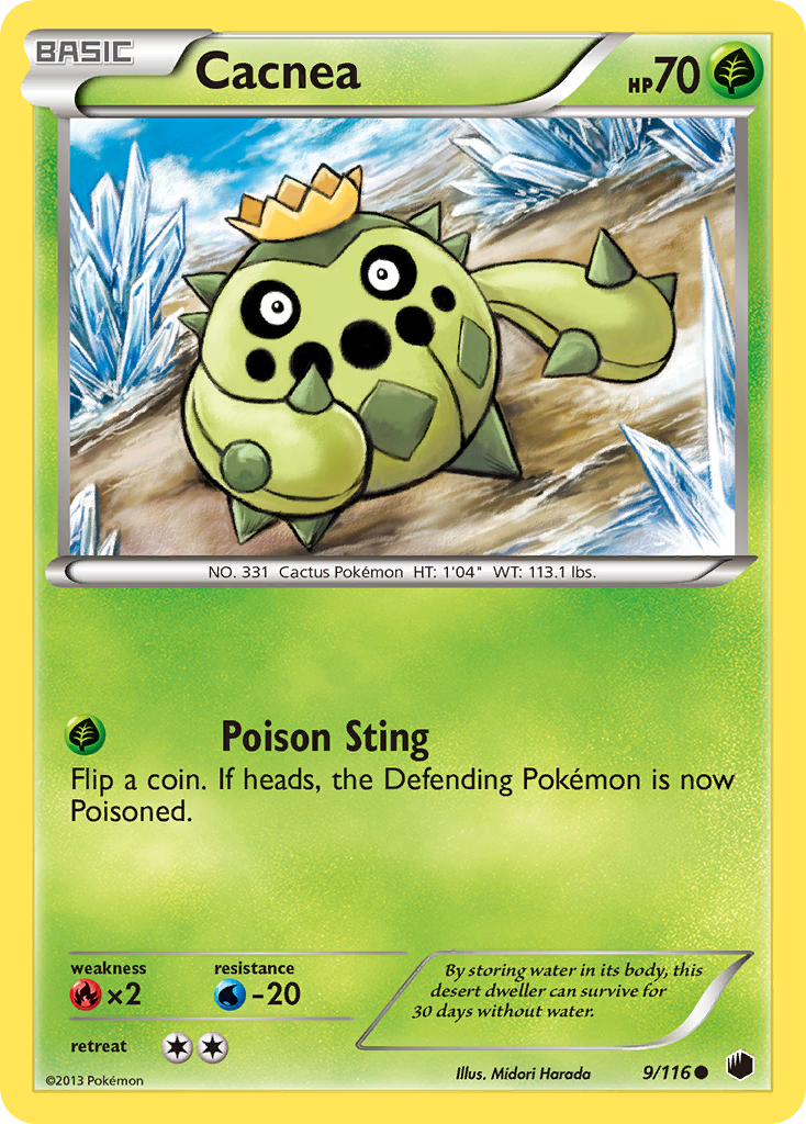 Cacnea (9/116) [Black & White: Plasma Freeze]-1