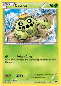 Cacnea (9/116) [Black & White: Plasma Freeze]-1