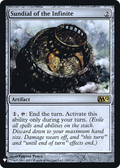 Sundial of the Infinite [Mystery Booster]-1