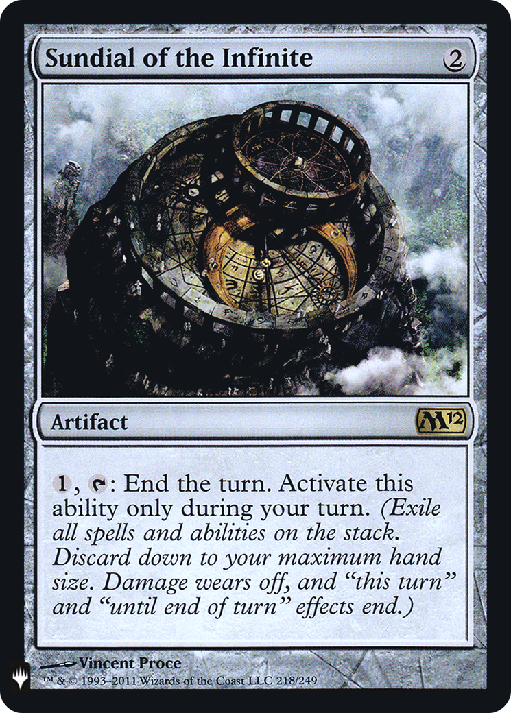 Sundial of the Infinite [Mystery Booster]-1