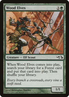 Wood Elves (EVG-018) - Duel Decks: Elves vs. Goblins-1