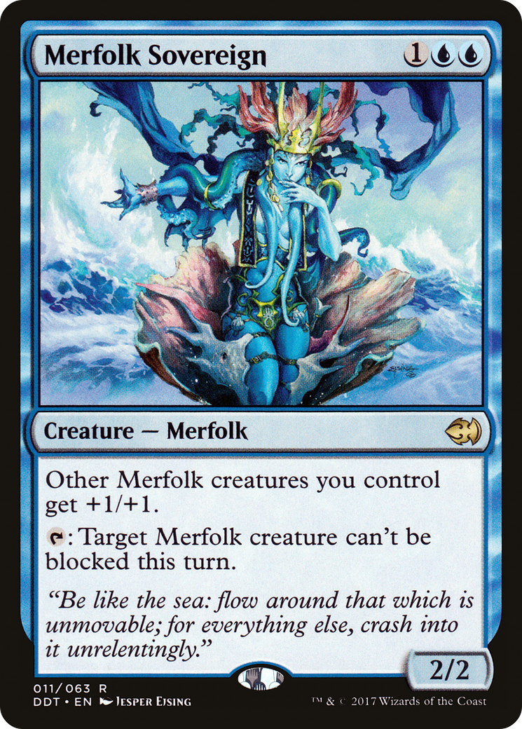 Merfolk Sovereign [Duel Decks: Merfolk vs. Goblins]-1