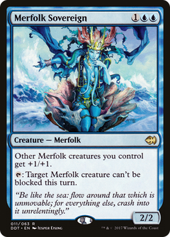 Merfolk Sovereign [Duel Decks: Merfolk vs. Goblins]-1