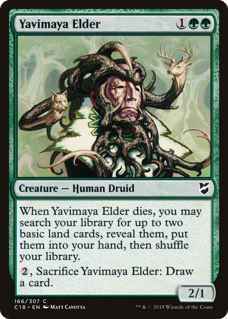 Yavimaya Elder (C18-166) - Commander 2018-1