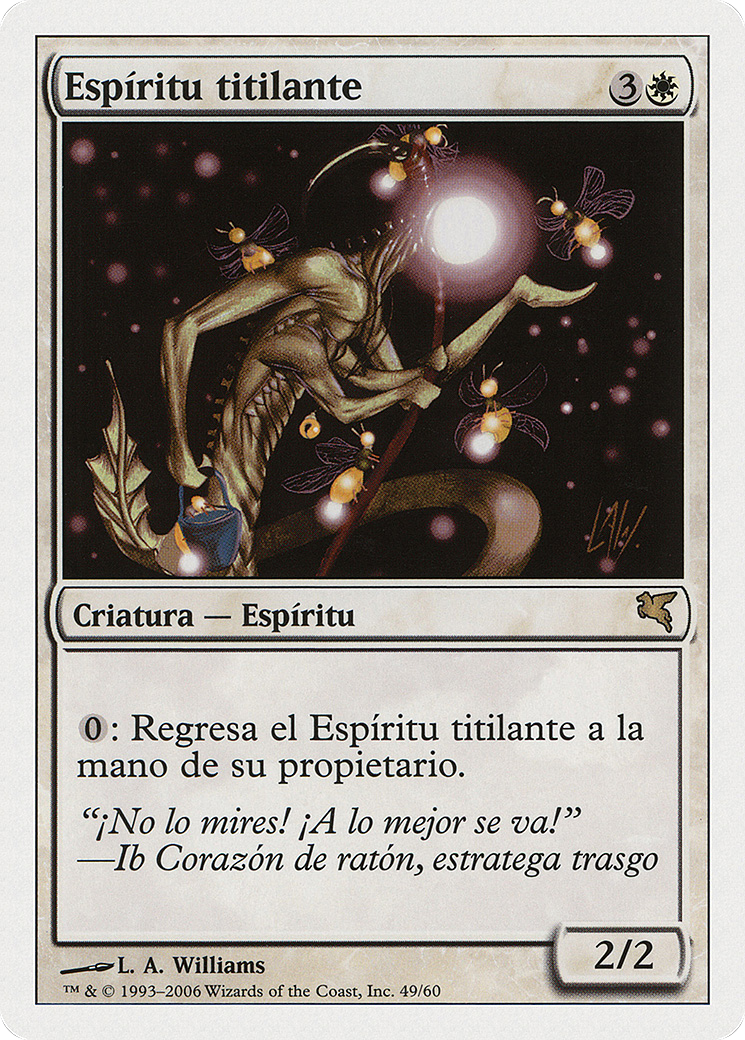 Blinking Spirit (French) - "Esprit fugace" (PSAL-C49) - Salvat 2005-1