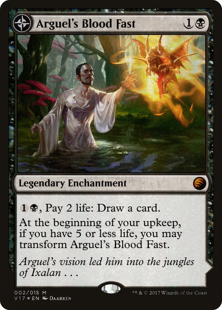 Arguel's Blood Fast // Temple of Aclazotz [From the Vault: Transform]-3