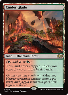 Cinder Glade [Tarkir: Dragonstorm Commander]-1