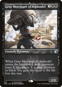 Gray Merchant of Asphodel (Promo Pack) [Theros Beyond Death Promos]-1