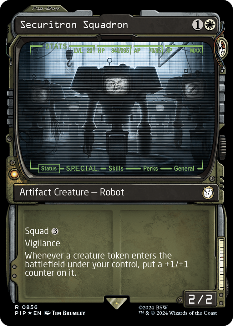 Securitron Squadron (Showcase) (Surge Foil) [Fallout]-1