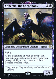 Aphemia, the Cacophony [Theros Beyond Death Prerelease Promos]-1