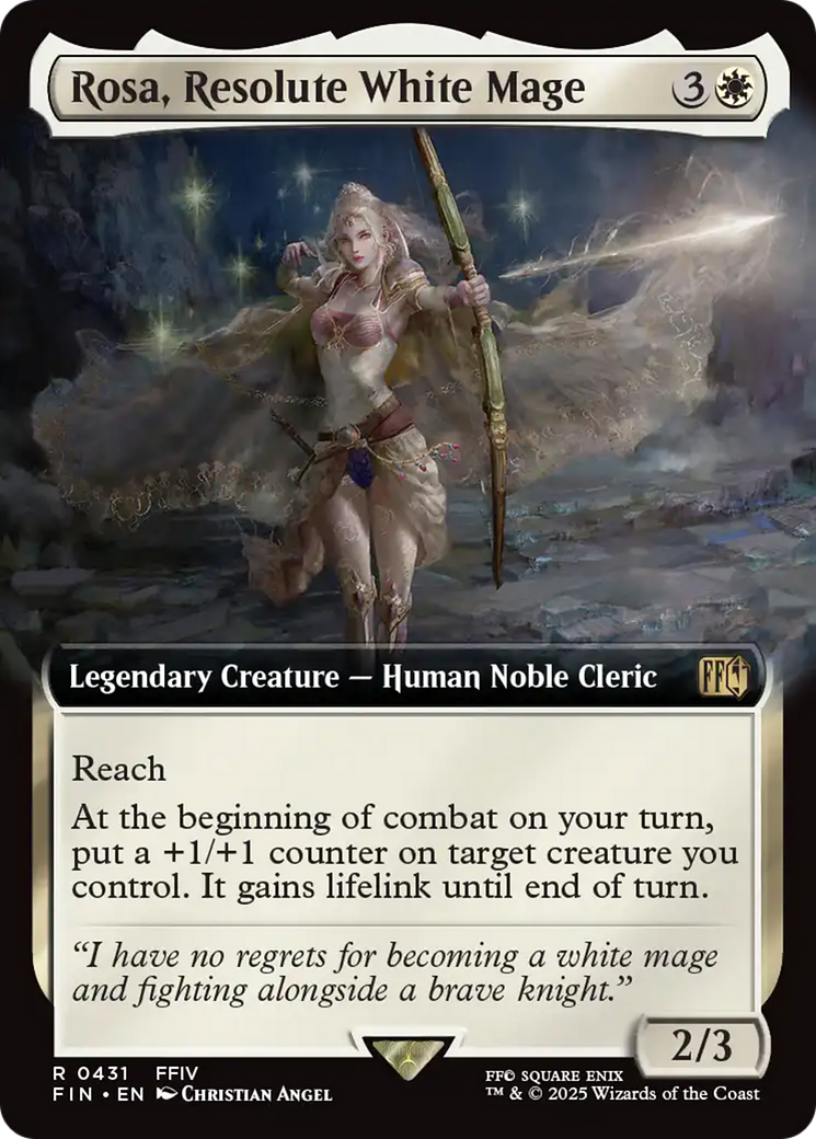 Rosa, Resolute White Mage (Extended Art) [FINAL FANTASY]-1