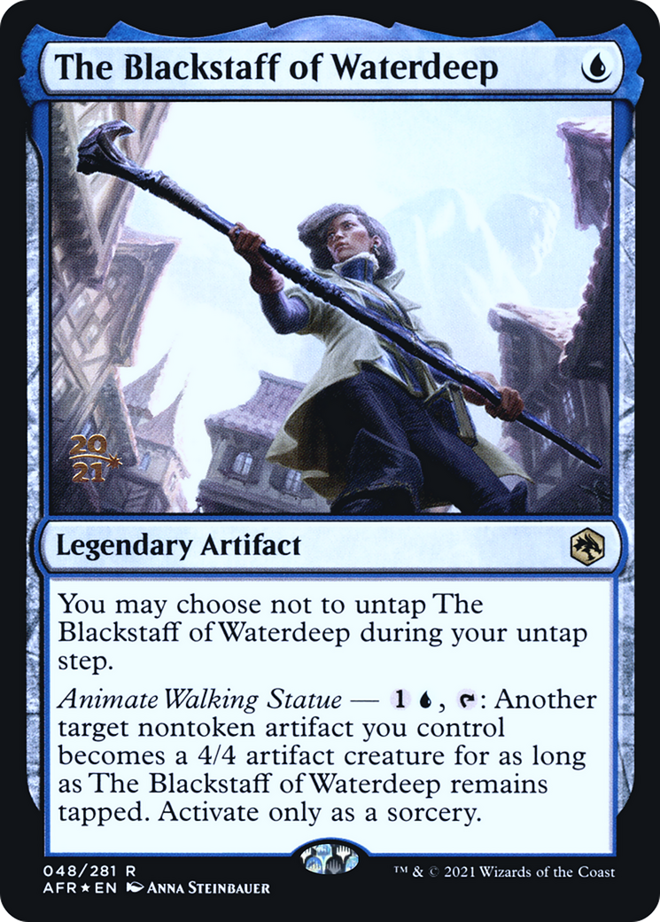 The Blackstaff of Waterdeep [Dungeons & Dragons: Adventures in the Forgotten Realms Prerelease Promos]-1