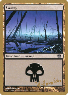 Swamp (340) - 2003 Wolfgang Eder (8ED) (WCD-) - World Championship Decks 2003-1