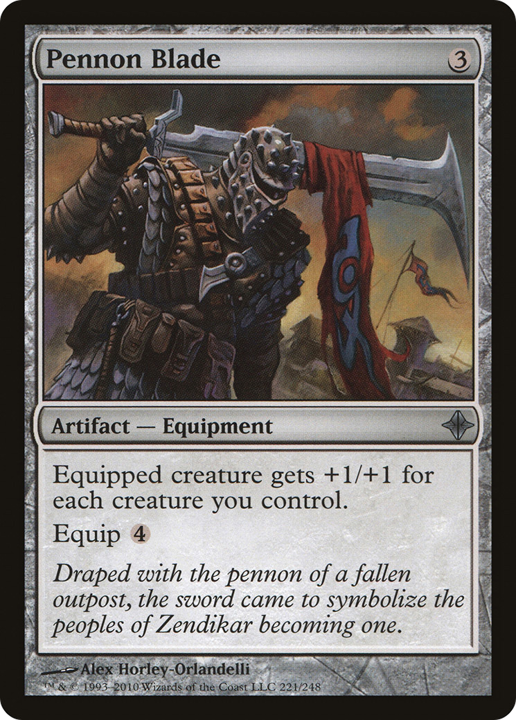 Pennon Blade [Rise of the Eldrazi]-1