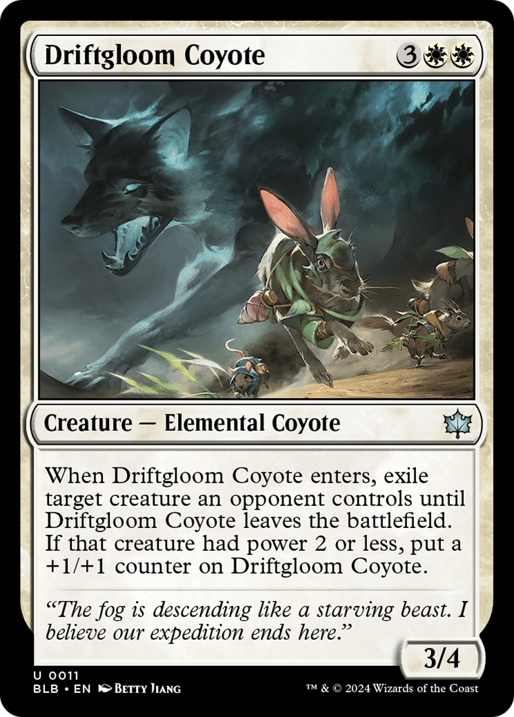 Driftgloom Coyote [Bloomburrow]-1