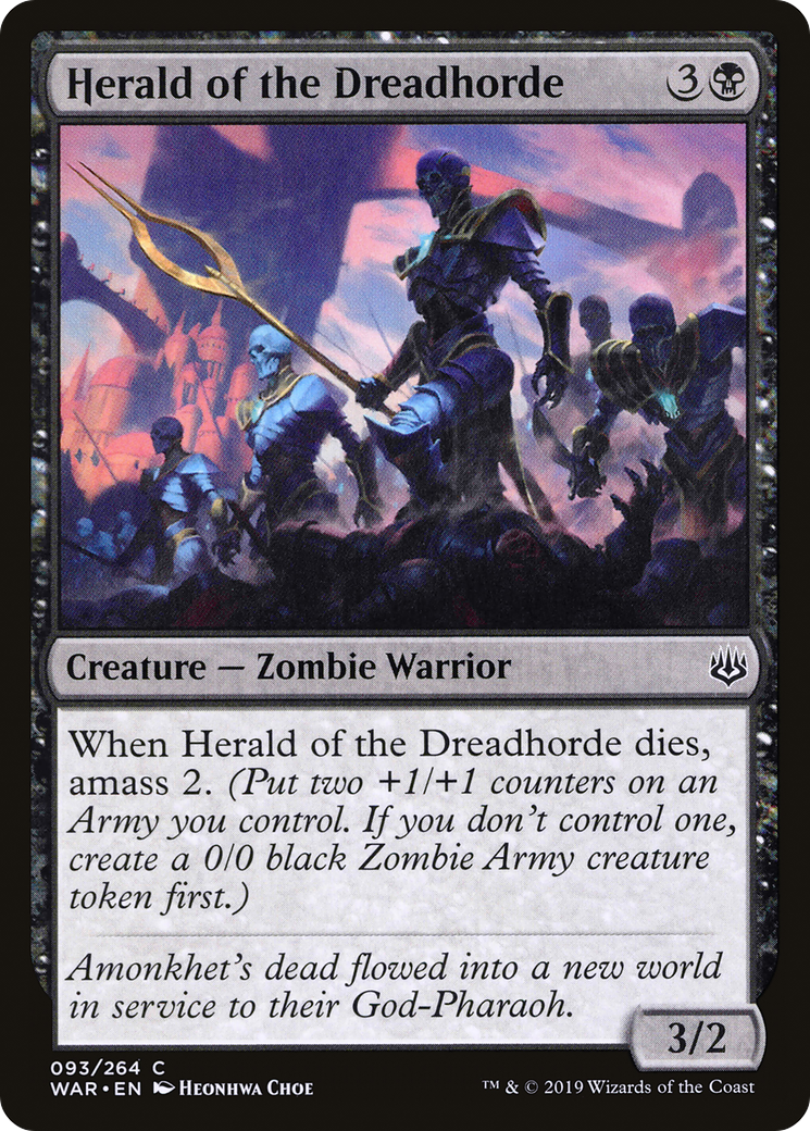 Herald of the Dreadhorde [War of the Spark]-1