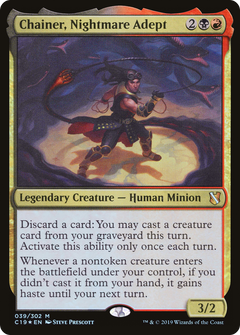 Chainer, Nightmare Adept [Commander 2019]-1